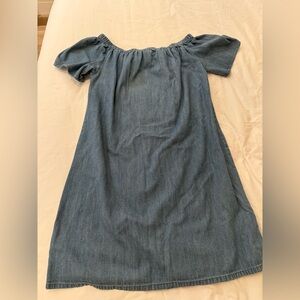 Merona Denim Blue Casual Women’s Dress